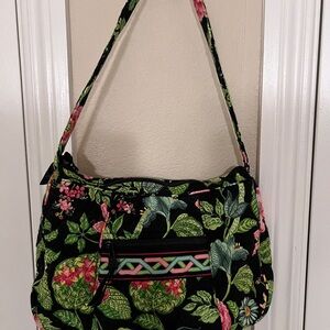 Vera Bradley tropical print shoulder bag